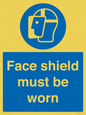 MP6182: Face shield must be worn