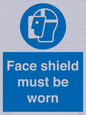 MP6182: Face shield must be worn