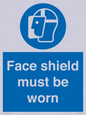 MP6182: Face shield must be worn