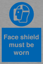 MP6182: Face shield must be worn