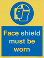 MP6182: Face shield must be worn