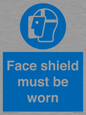 MP6182: Face shield must be worn