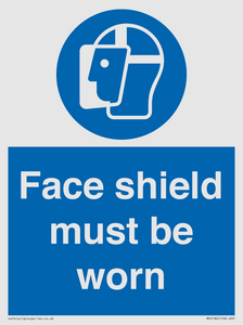 MP6182: Face shield must be worn