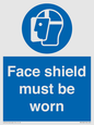 MP6182: Face shield must be worn