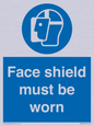 MP6182: Face shield must be worn
