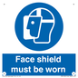 MP6182: Face shield must be worn