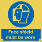 MP6182: Face shield must be worn