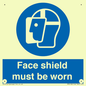 MP6182: Face shield must be worn