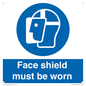 MP6182: Face shield must be worn