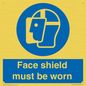 MP6182: Face shield must be worn