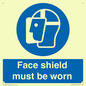 MP6182: Face shield must be worn