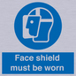 MP6182: Face shield must be worn