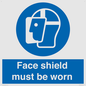 MP6182: Face shield must be worn