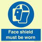 MP6182: Face shield must be worn
