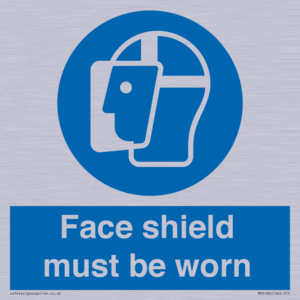 MP6182: Face shield must be worn