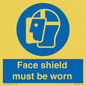 MP6182: Face shield must be worn