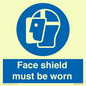 MP6182: Face shield must be worn