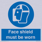 MP6182: Face shield must be worn