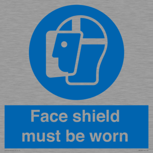 MP6182: Face shield must be worn