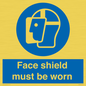 MP6182: Face shield must be worn