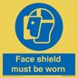 MP6182: Face shield must be worn