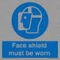 MP6182: Face shield must be worn