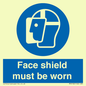 MP6182: Face shield must be worn