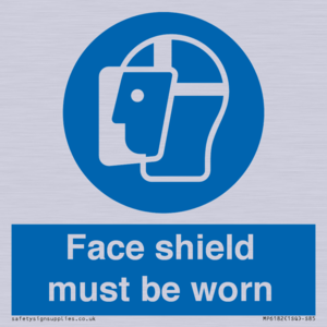 MP6182: Face shield must be worn