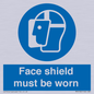 MP6182: Face shield must be worn