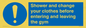 MP6183: Shower and change your clothes before entering and leaving the gym