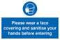MP6185: Please wear a face covering and sanitise your hands before entering