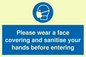 MP6185: Please wear a face covering and sanitise your hands before entering