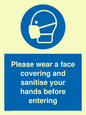 MP6185: Please wear a face covering and sanitise your hands before entering