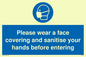MP6185: Please wear a face covering and sanitise your hands before entering