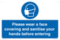 MP6185: Please wear a face covering and sanitise your hands before entering