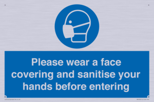 MP6185: Please wear a face covering and sanitise your hands before entering