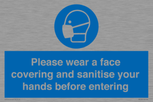 MP6185: Please wear a face covering and sanitise your hands before entering