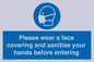 MP6185: Please wear a face covering and sanitise your hands before entering