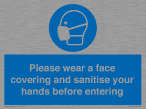MP6185: Please wear a face covering and sanitise your hands before entering
