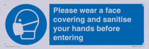 MP6185: Please wear a face covering and sanitise your hands before entering