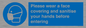 MP6185: Please wear a face covering and sanitise your hands before entering