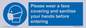 MP6185: Please wear a face covering and sanitise your hands before entering