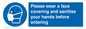 MP6185: Please wear a face covering and sanitise your hands before entering