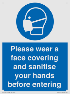 MP6185: Please wear a face covering and sanitise your hands before entering