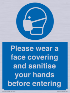 MP6185: Please wear a face covering and sanitise your hands before entering