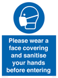 MP6185: Please wear a face covering and sanitise your hands before entering