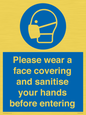 MP6185: Please wear a face covering and sanitise your hands before entering