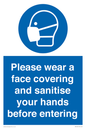 MP6185: Please wear a face covering and sanitise your hands before entering
