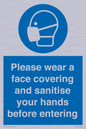MP6185: Please wear a face covering and sanitise your hands before entering