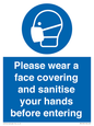 MP6185: Please wear a face covering and sanitise your hands before entering
